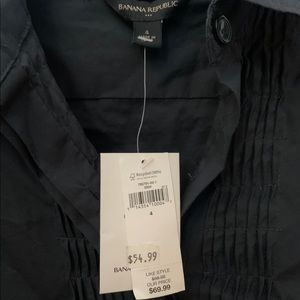 Navy blue banana republic dress